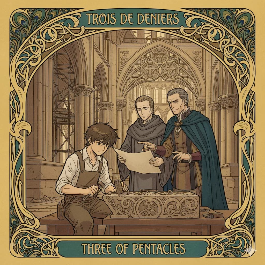 Three of Pentacles